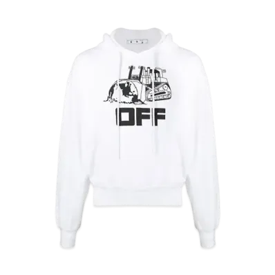 OFF-WHITE World Caterpillar Over Hoodie "White"