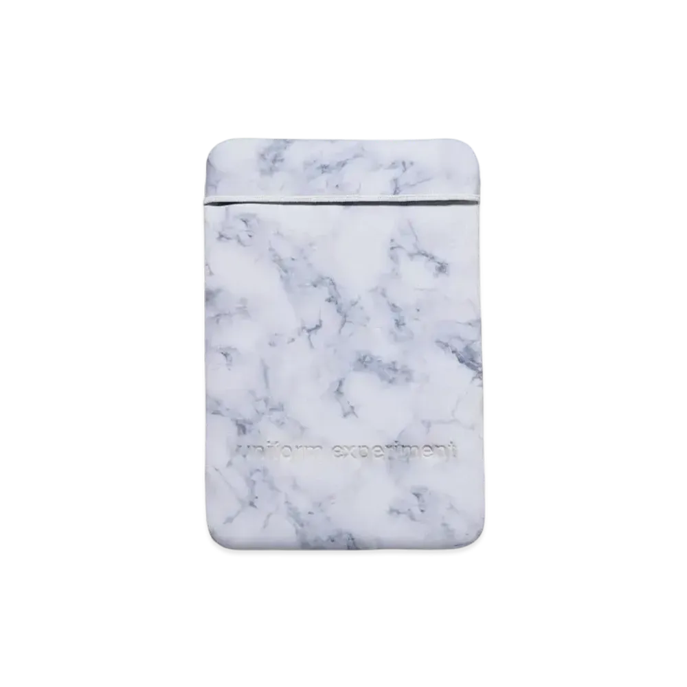 uniform experiment Marble Laptop Sleeve (L) "White"