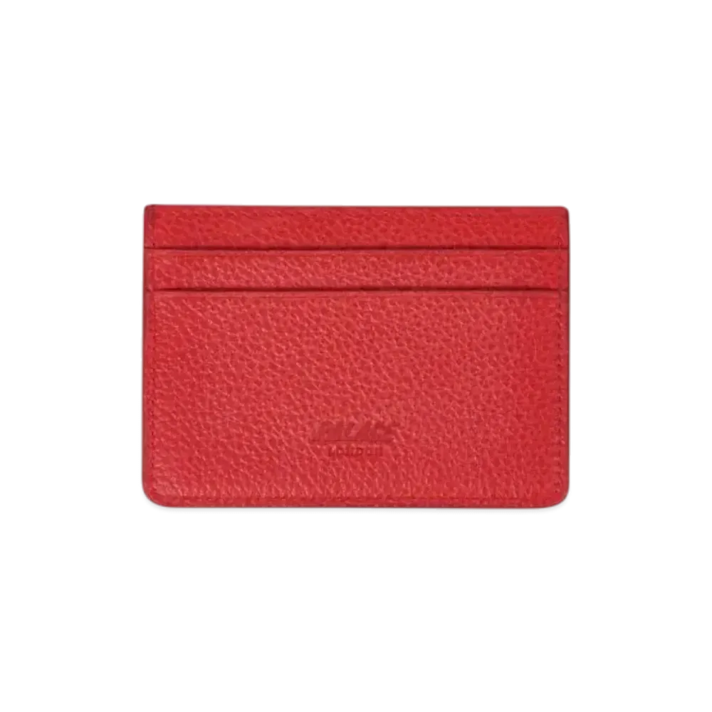 PALACE Leather Card Holder "Red"
