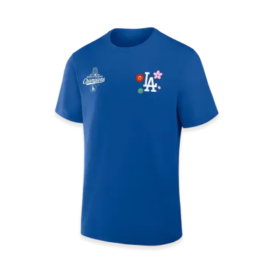 Takashi Murakami x MLB x Los Angeles Dodgers World Series Champions Collection T-Shirt "Blue"