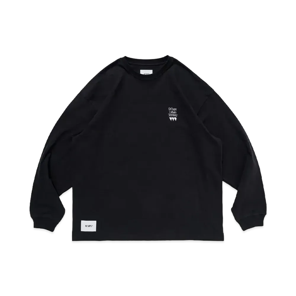 WTAPS OBJ 03 / LS / Cotton. :///: "Black"