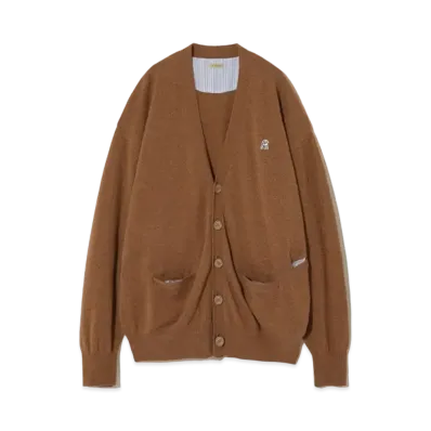 UNDERCOVER The Shepherd Cashmere Knit Cardigan "Camel"