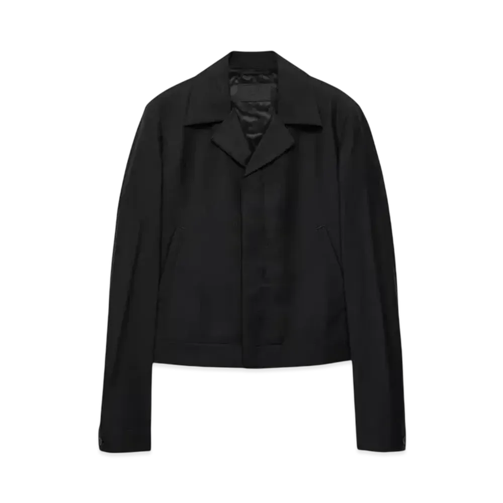 PRADA Men's Wool-Blend Jacket "Black"