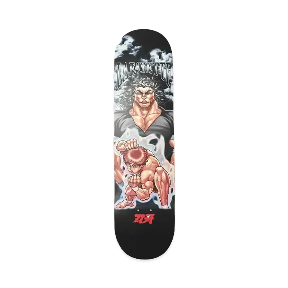 グラップラー刃牙 x LFYT BAKI YUJIRO SKATE DECK "Black"