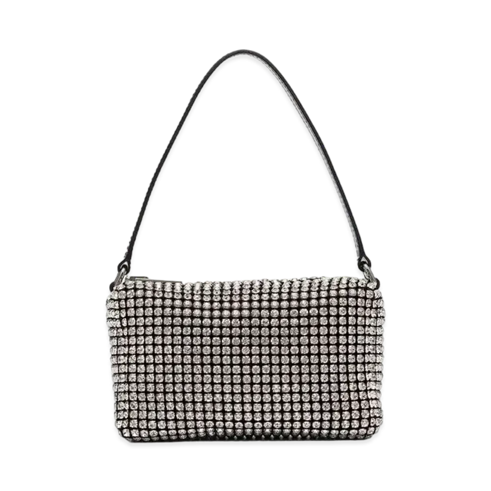 Alexander Wang Wangloc Linestone Klutch Bag M "Black"