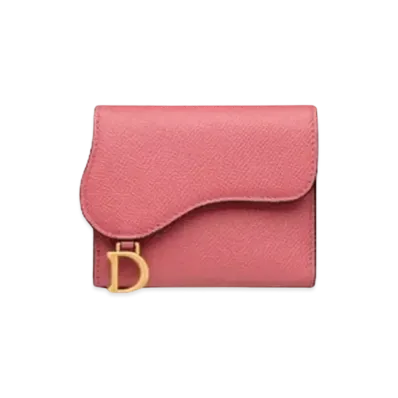 Dior Saddle Lotus Wallet "Pink"