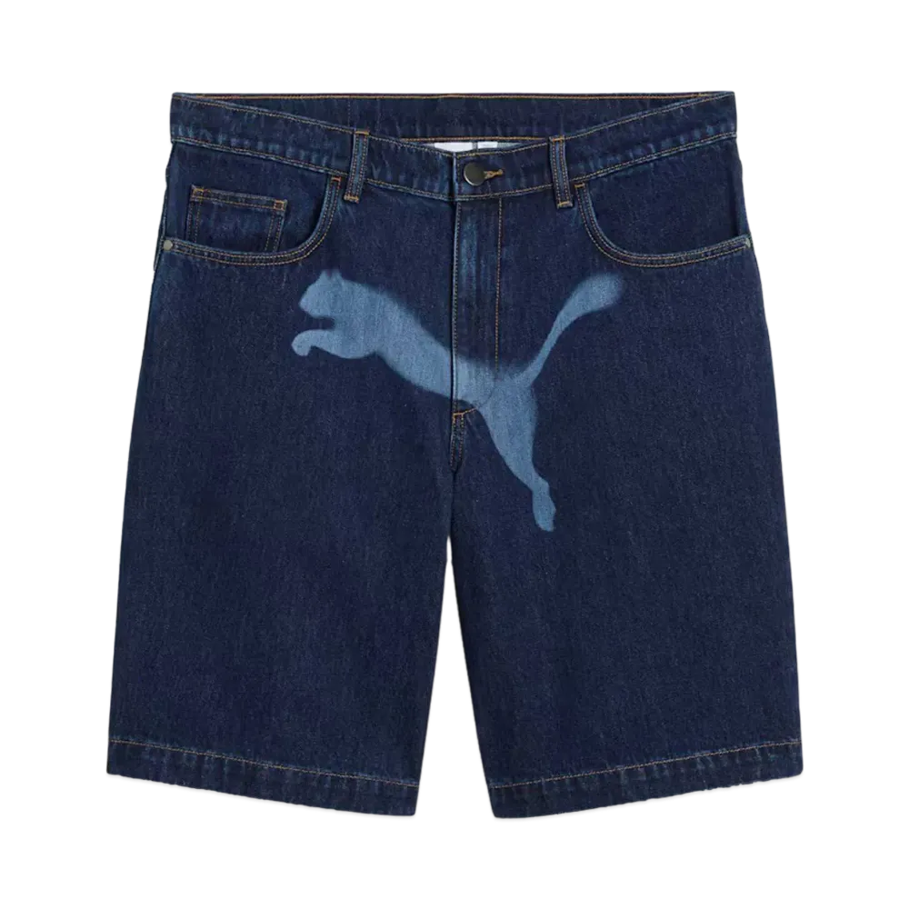 PUMA x A$AP ROCKY Men's Denim Shorts "Dark Denim"