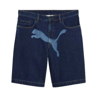 PUMA x A$AP ROCKY Men's Denim Shorts "Dark Denim"