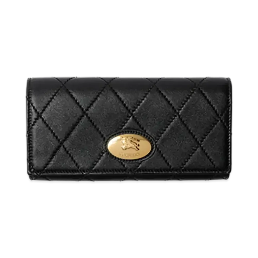 Burberry Strand Continental Wallet "Black"