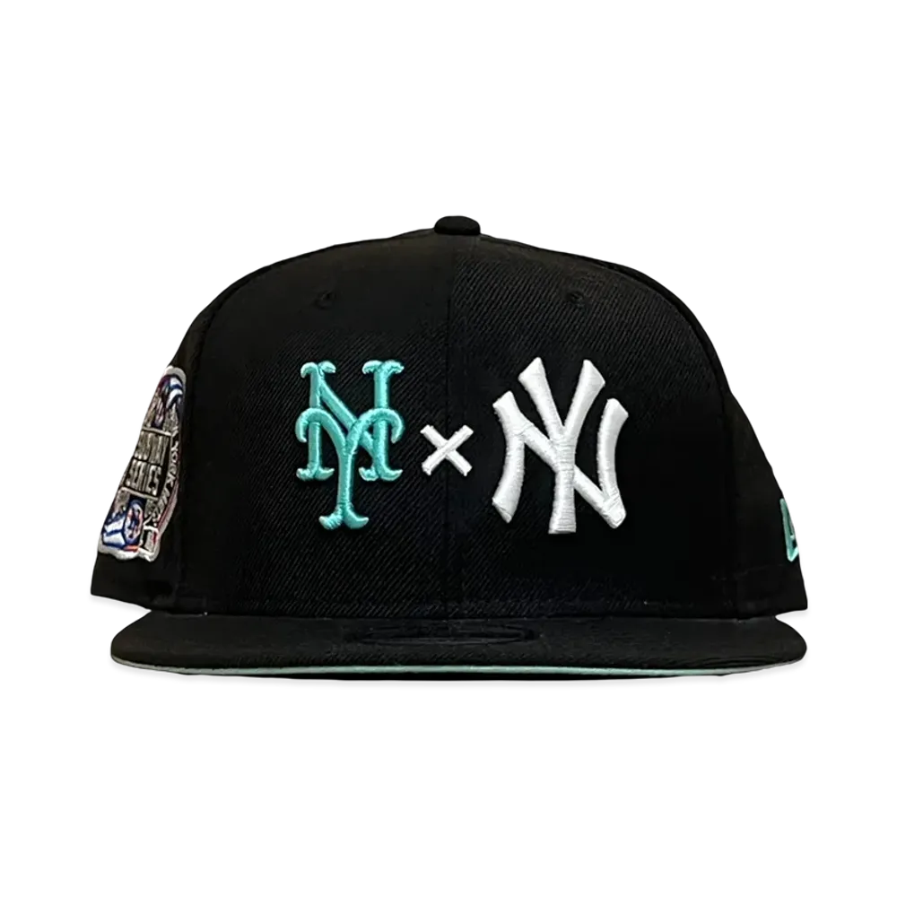 NEW ERA Limited Edition "Tiffany" Subway Series Newyork Mets x Yankees "Black"