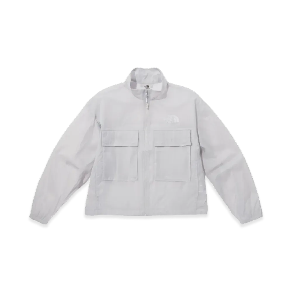 The North Face White Label Reston Crop Parka (W) "Ice Gray"