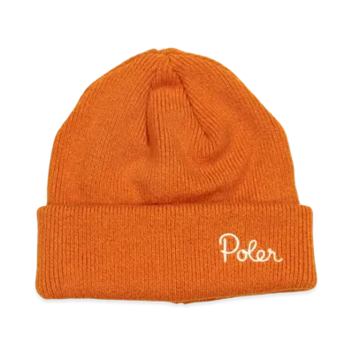 POLeR Shallow Beanie "Orange"