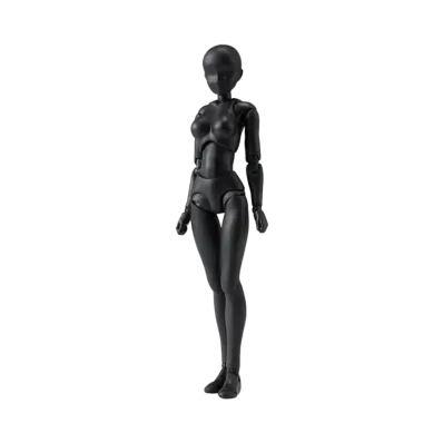 BANDAI "S.H.Figuarts" -BODY-KUN/BODY-CHAN- Body-chan DX SET 2 (Solid black Color Ver.)