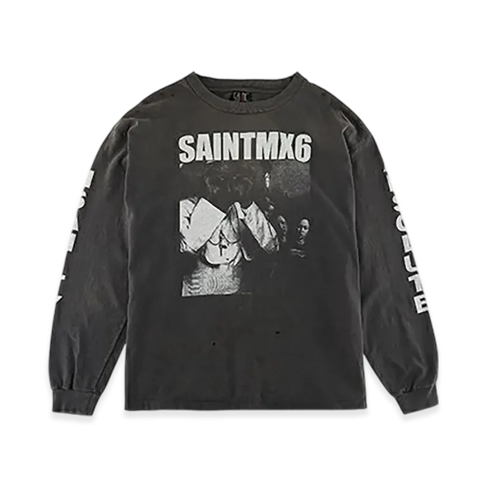 Saint Mxxxxxx LS Tee Saint MX6 "Black"
