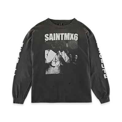 Saint Mxxxxxx LS Tee Saint MX6 "Black"