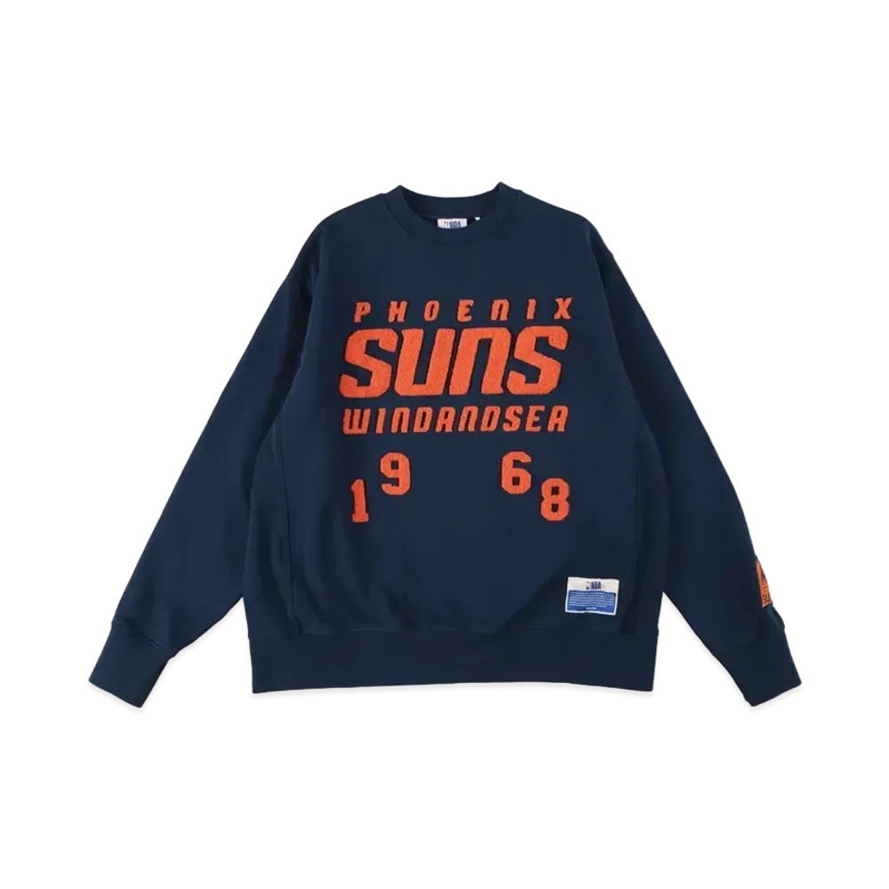 WIND AND SEA x NBA Crew Neck Sweat (Phoenix Suns) "PHX"