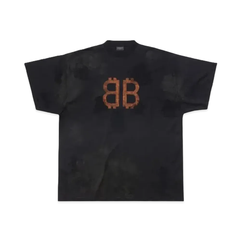 BALENCIAGA Crypto T-shirt Oversized "Black"