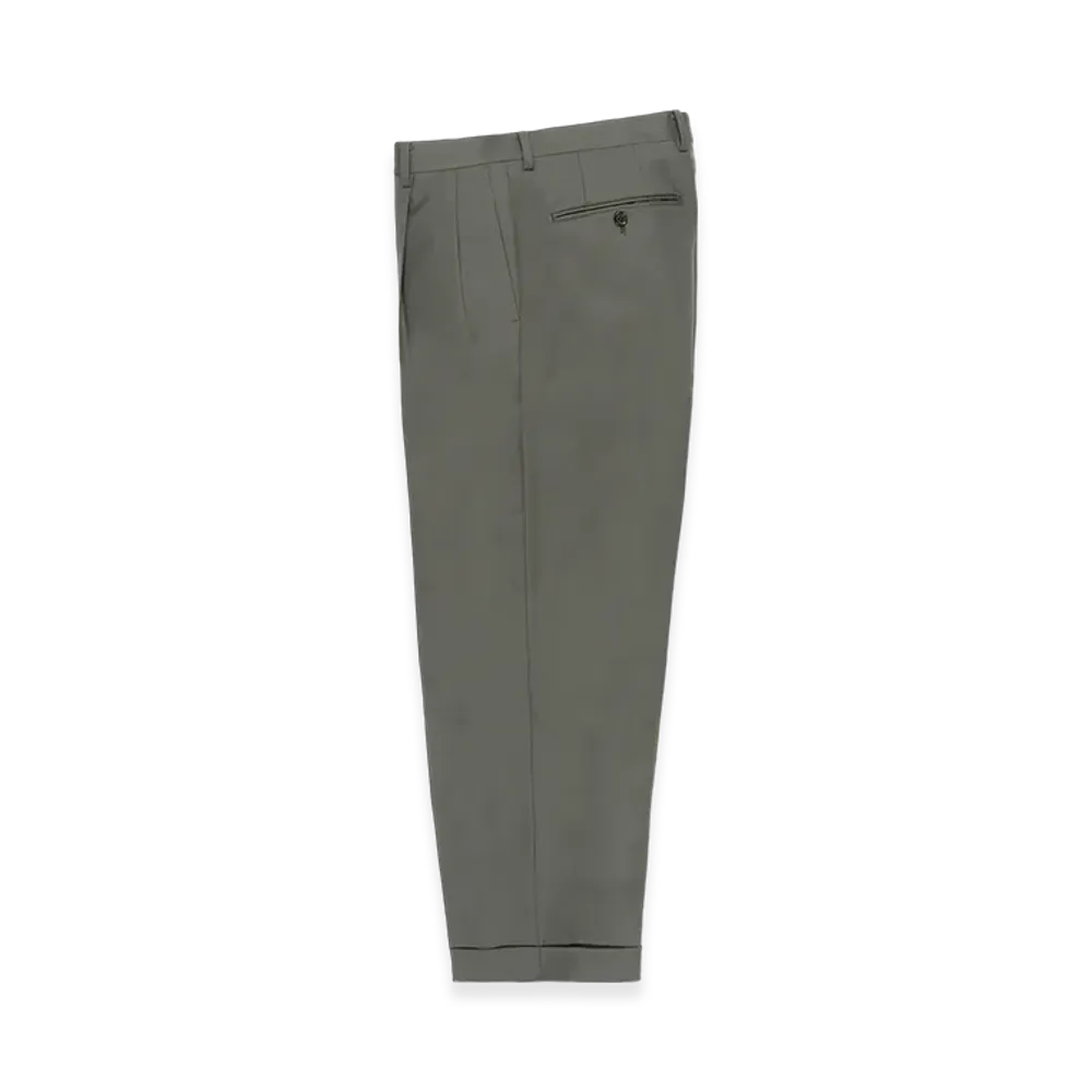 WACKO MARIA x Dormeuil Pleated Trousers (Type-1,2,Double) "Gray"