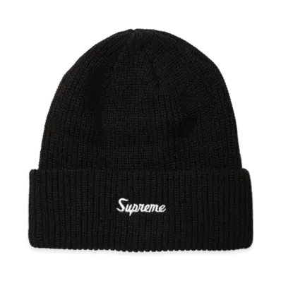 Supreme Loose Gauge Beanie (25FW) "Black"
