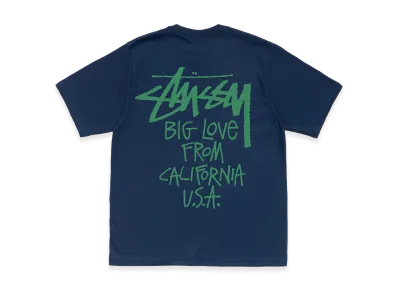 Stussy Big Love Tee "Navy"