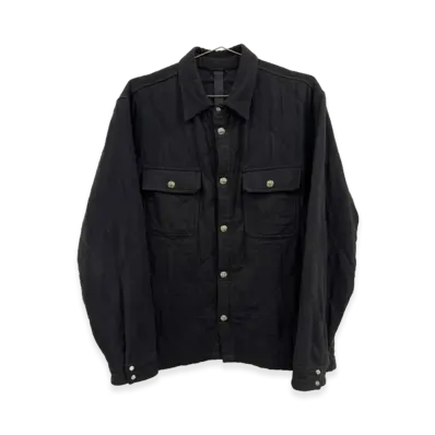 Chrome Hearts WORK DOG Cross Ball Button Quilted Jacket "Black"