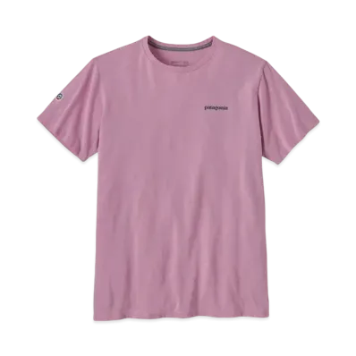 Patagonia Men's Fitzroy Icon Responsibili Tee "Mauve"