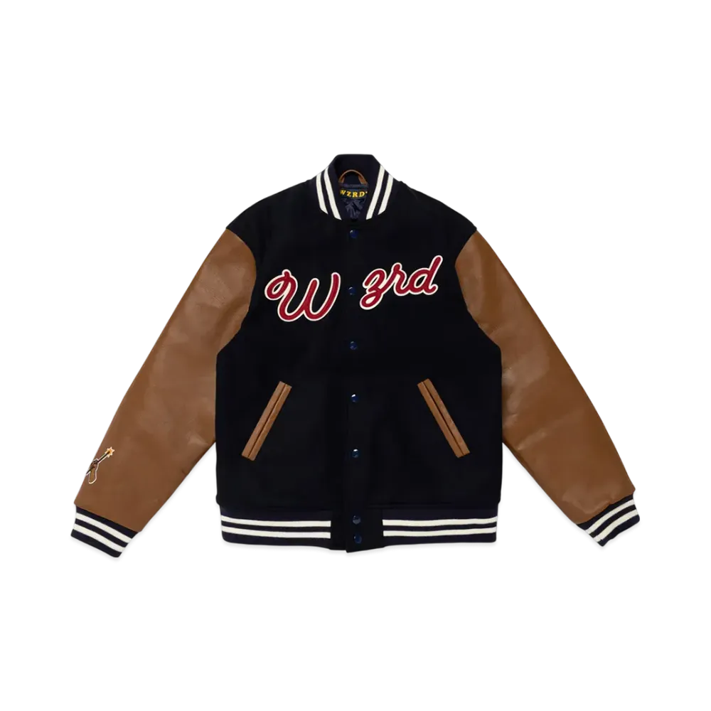 WZRD Varsity Jacket "Navy"