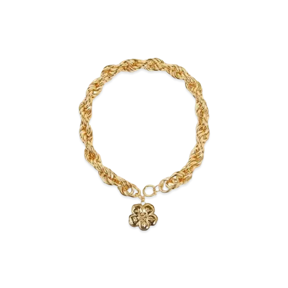 KENZO 'STAMP' Necklace "Gold"