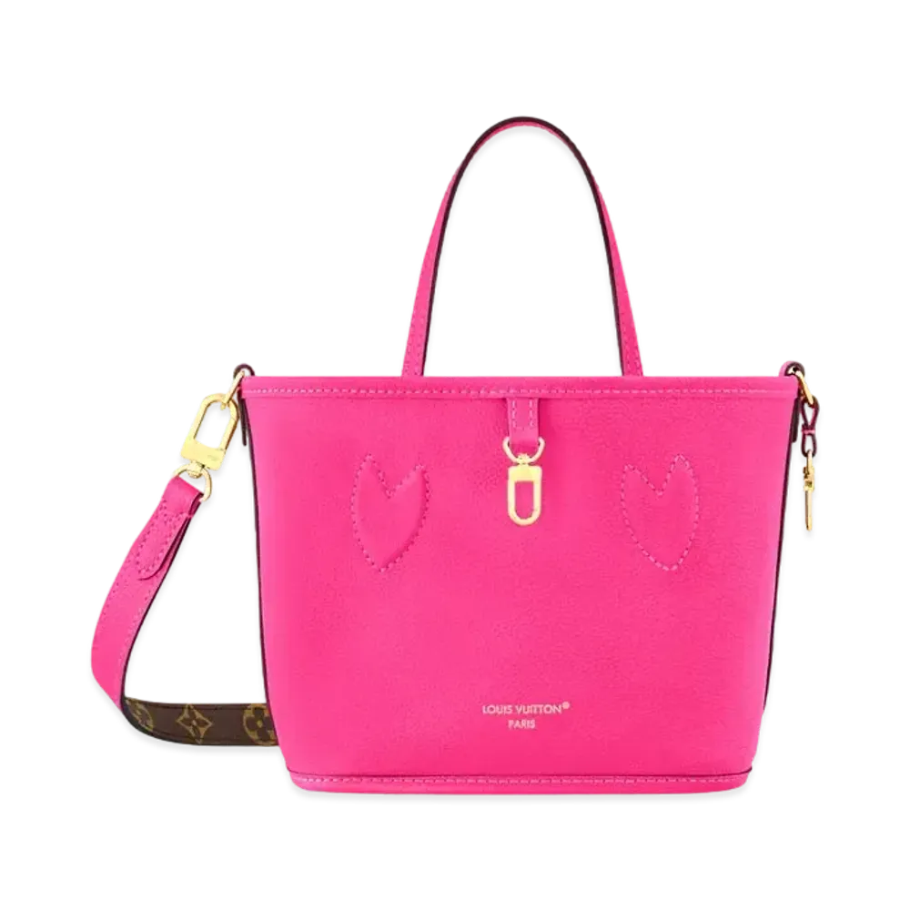 Louis Vuitton Neverfull Bandouliere Inside Out BB Other Leathers Monogram "Rose Pondichery"