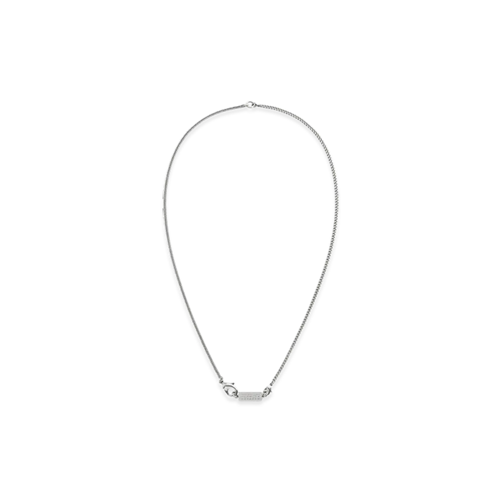 MM6 Maison Margiela Numeric Chain Necklace "Silver"