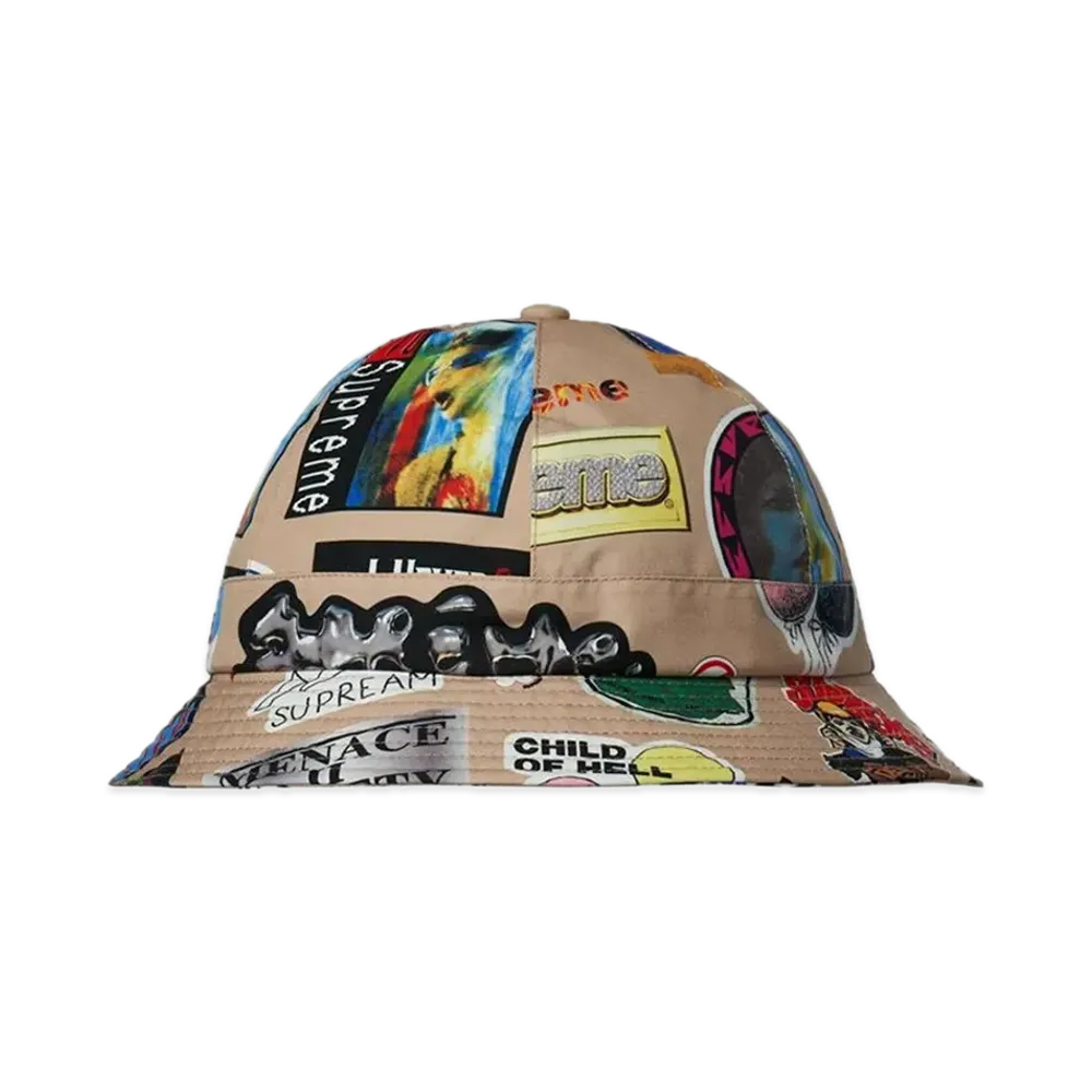 Supreme GORE-TEX Bell Hat "Tan Stickers"