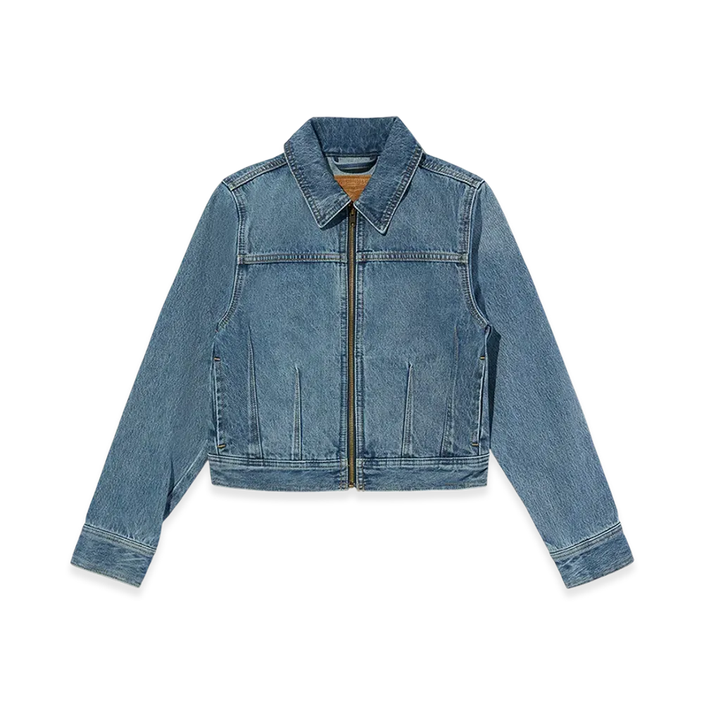 Levi's Full-Zip Trucker Jacket "Medium Indigo"