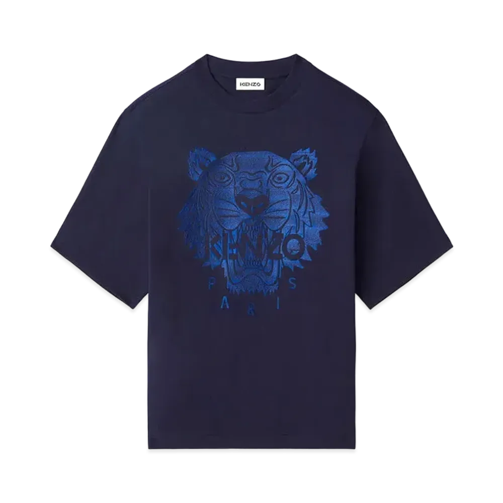 KENZO OverSized T-shirt tigre Tigre "Navy Blue"