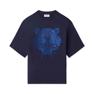 KENZO OverSized T-shirt tigre Tigre "Navy Blue"