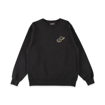 WIND AND SEA Anchor Crewneck Sweatshirt "Black"