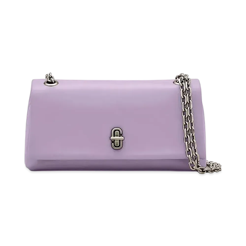 Marc Jacobs The Leather Dual Chain Wallet "Lilac"