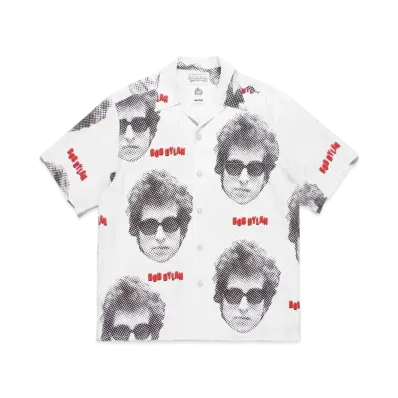 WACKO MARIA BOB DYLAN / HAWAIIAN SHIRT "White"