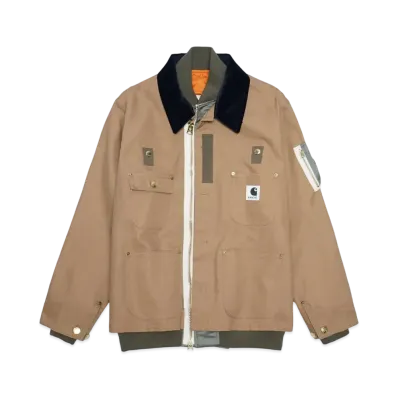 Carhartt WIP x sacai Canvas MA-1 Jacket Michigan "Beige"