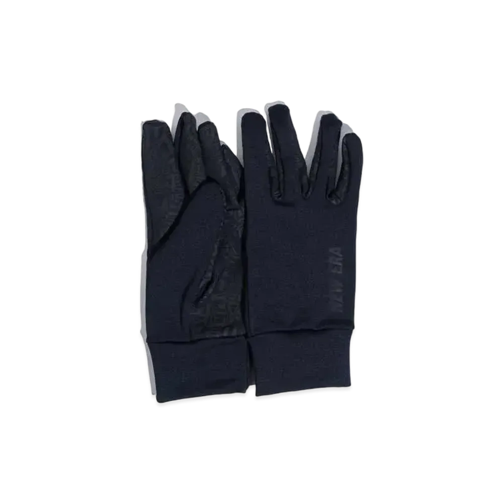 NEW ERA Fleece Warmer Glove "Black/Reflective Black"