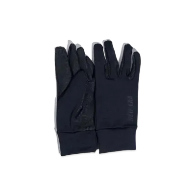 NEW ERA Fleece Warmer Glove "Black/Reflective Black"