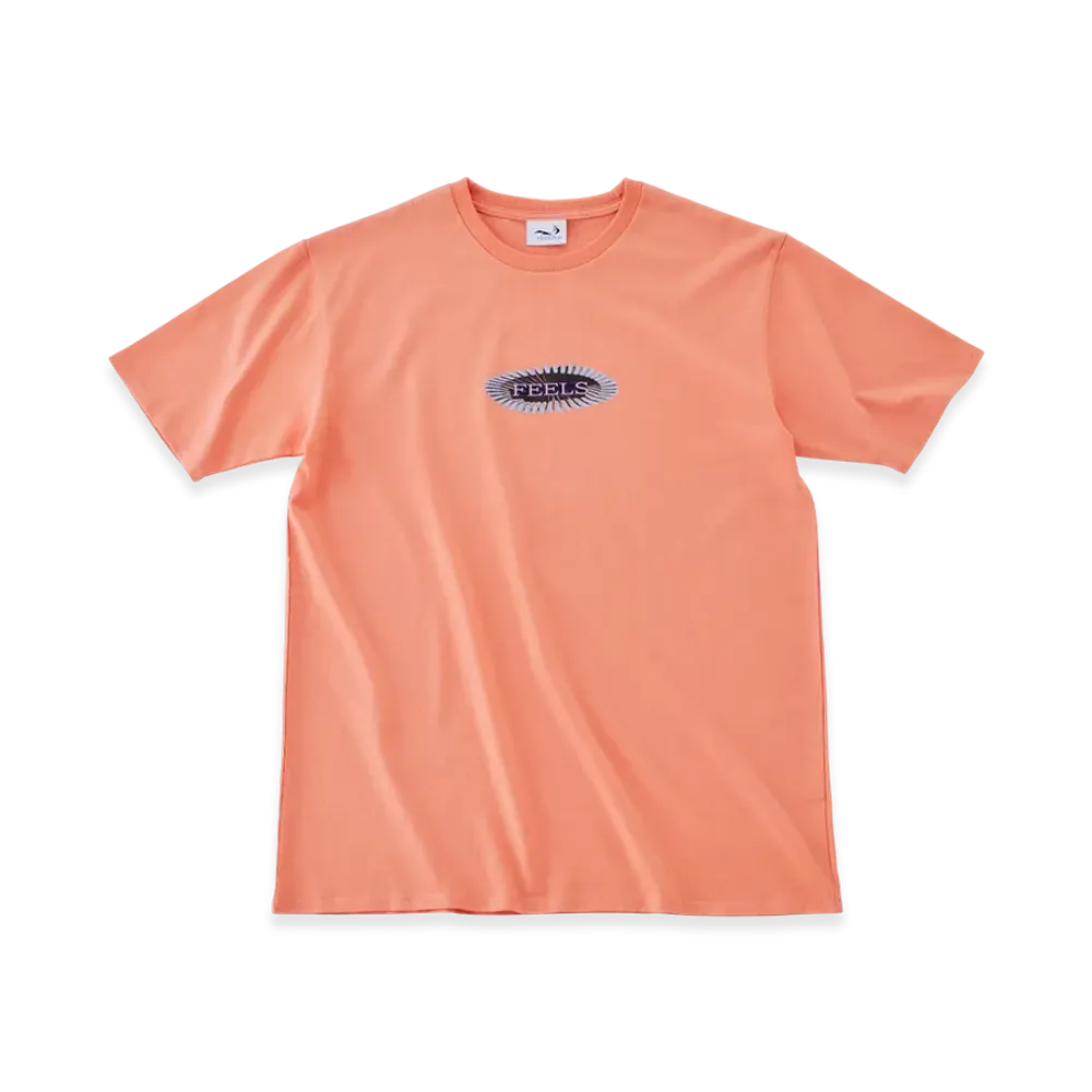 FEELS. Classic Colored T-Shirt "Coral Orange"