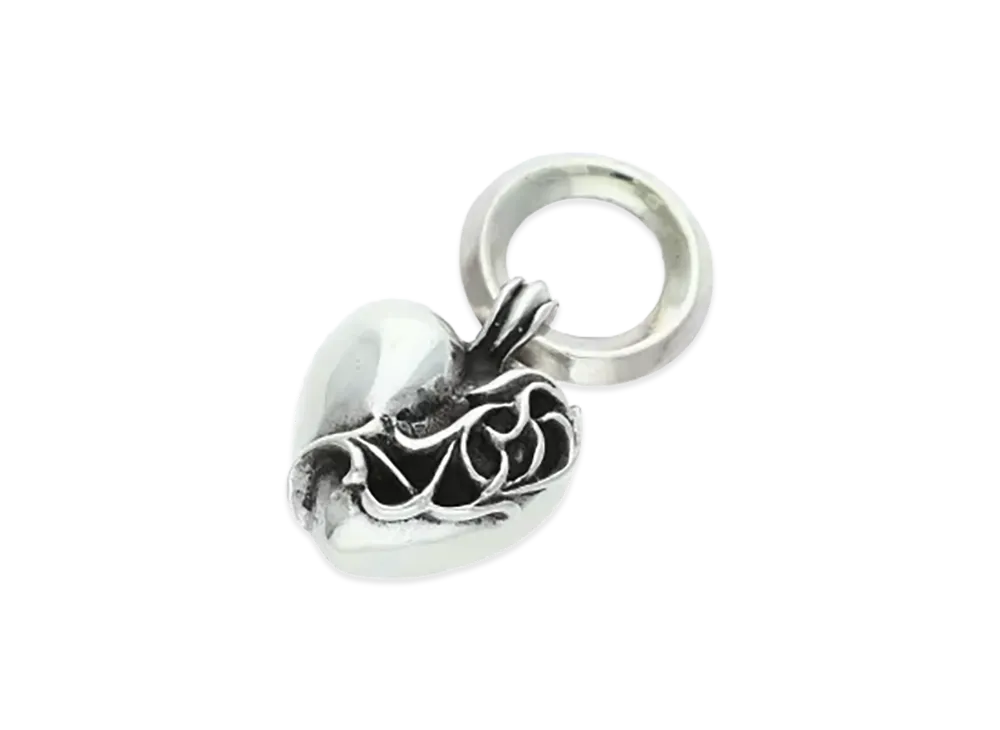 Chrome Hearts Heart Pendant Top "Silver"
