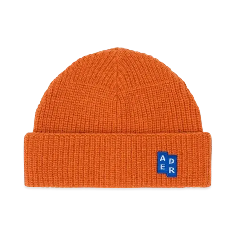 ADERERROR Tag Beanie 01 "Orange"