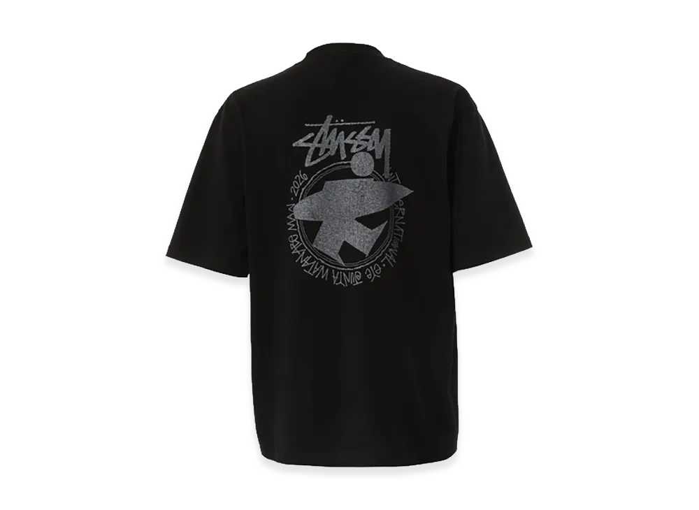 eYe JUNYA WATANABE MAN x Stussy W-Name Surf Man Tshirt "Black"