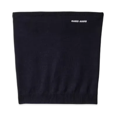 MIUMIU Women's Wool Top "Navy"