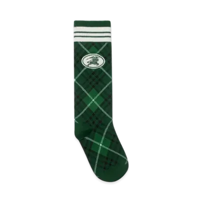 Burberry Argyle Check Stretch-cotton Blend Socks "Green"