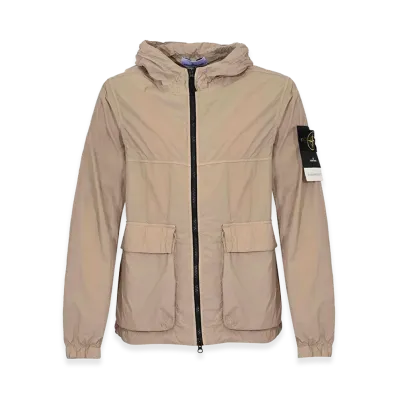 Stone Island Parka in Desert Frosted Nylon "Camel"