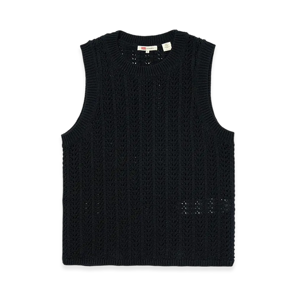 Levi's Sunrise Knit Tank Top "Black"