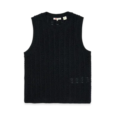 Levi's Sunrise Knit Tank Top "Black"