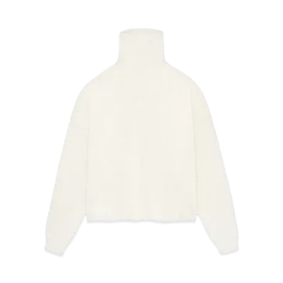 FEAR OF GOD Essentials Womens Waffle Turtleneck "Shell"